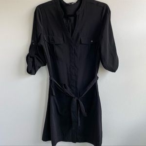 Express button up dress